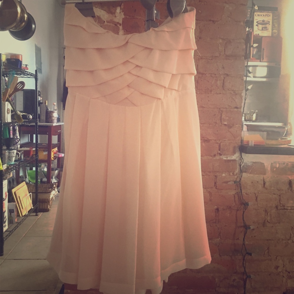 Express pink sleeveless dress